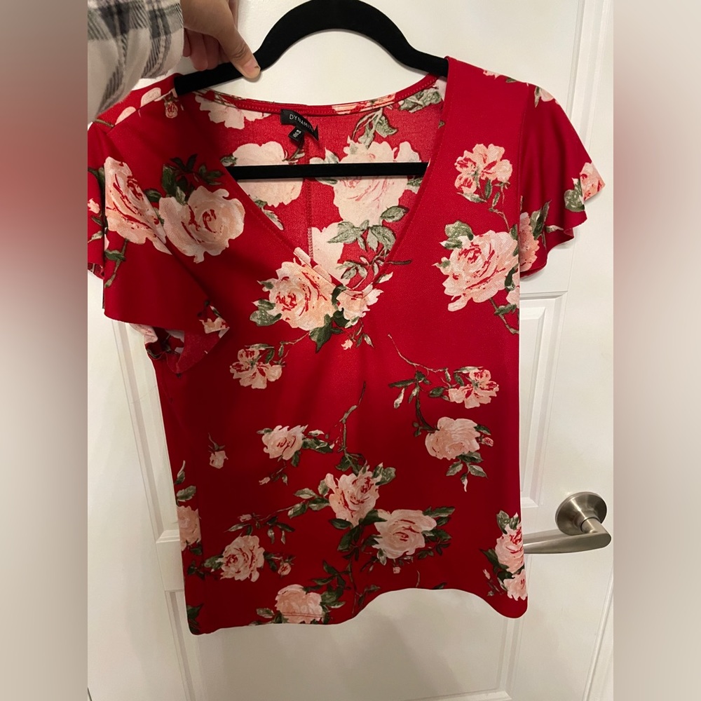 Dynamite Flowery Blouse